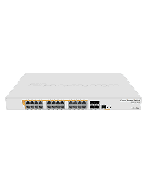 MikroTik CRS328-24P-4S+RM 24Port Gigabit Yönetilebilir Switch