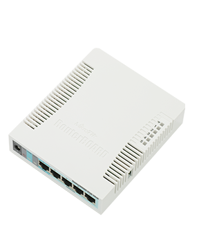 MikroTik RB951G-2HnD 5 Port Gigabit, 2.4GHz WiFi Firewall Router