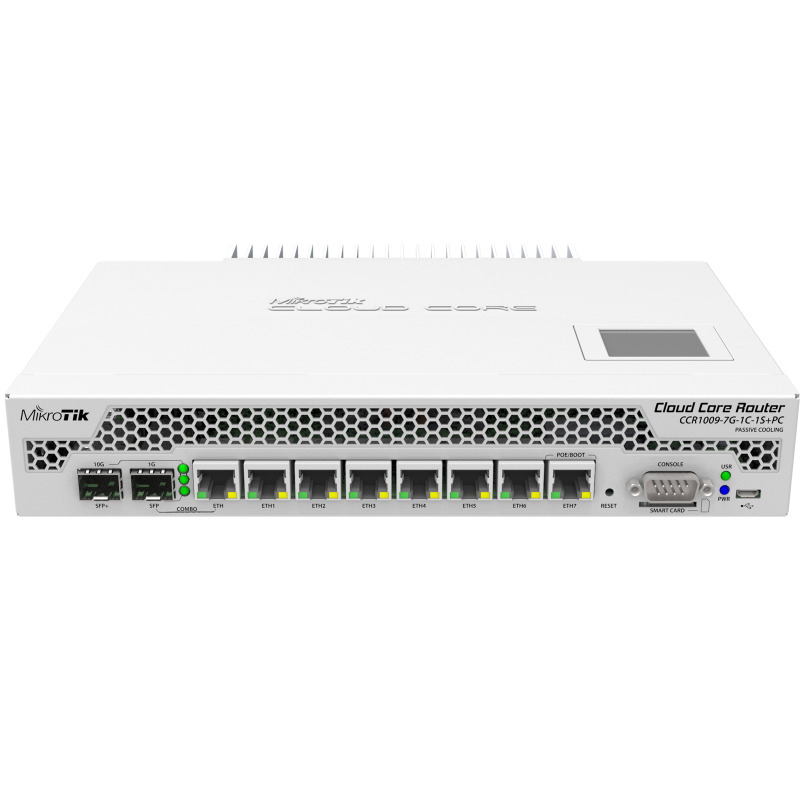 Mikrotik CCR1009-7G-1C-1S+ PC Firewall Router Hotspot